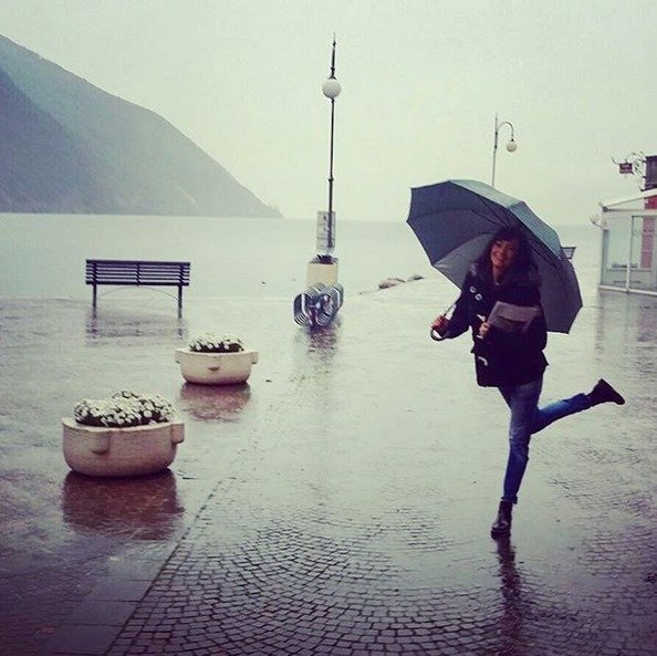 Daniela Šinkorová si v Itálii zpívala v dešti