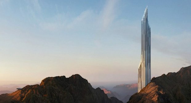 Jako z Pána prstenů: Nový mrakodrap nebo věž zlého čaroděje?