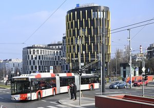 Zahájení provozu na trolejbusové lince č. 59 Nádraží Veleslavín – Letiště Václava Havla. (6. březen 2024)