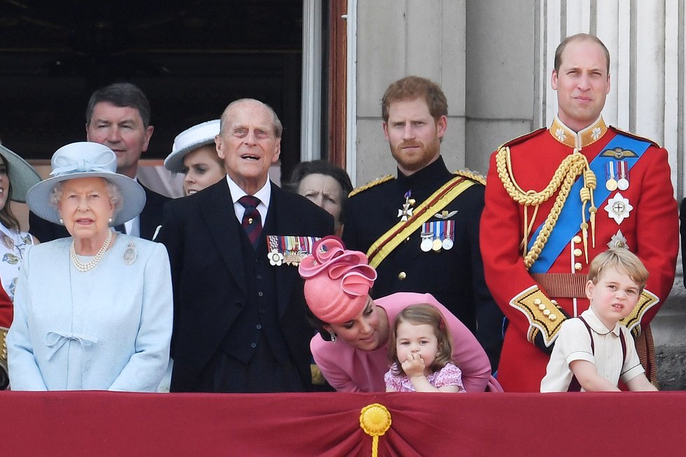 Oficiální oslava narozenin královny Alžběty II., anglicky zvaná Trooping the Colour (17. června 2017)