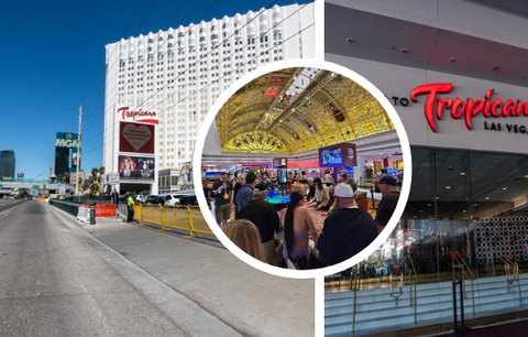 Konec legendárního hotelu Tropicana v Las Vegas: Symbol mafie se objevil ve filmu Kmotr a hostil Elizabeth Taylorovou i Franka Sinatru!