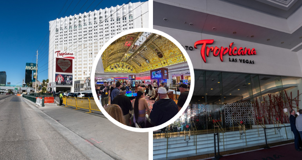Konec legendárního hotelu Tropicana v Las Vegas: Symbol mafie se objevil ve filmu Kmotr a hostil Elizabeth Taylorovou i Franka Sinatru!
