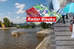 První tropické dny v Česku: Ochlazení až o 15°C přijde brzy. Sledujte radar Blesku