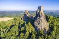 Liberecký kraj: Vydejte se také na zámek Sychrov nebo na hrady Bezděz a Trosky