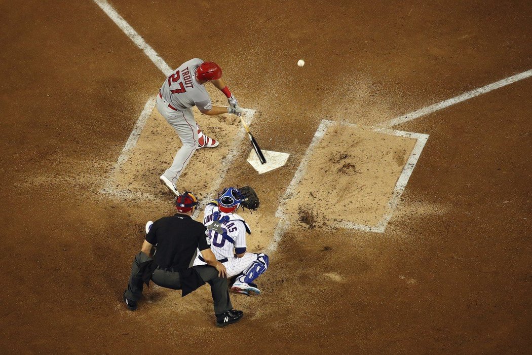 Jeden z nejnebezpečnějších pálkařů baseballových dějin; Mike Trout