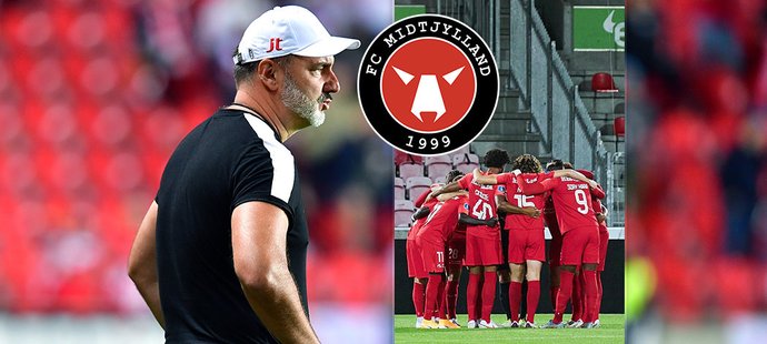 Kouč Slavie Jindřich Trpišovský.