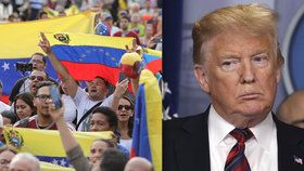 Pošle Trump armádu do Venezuely? Vidí to jako jednu z možností.