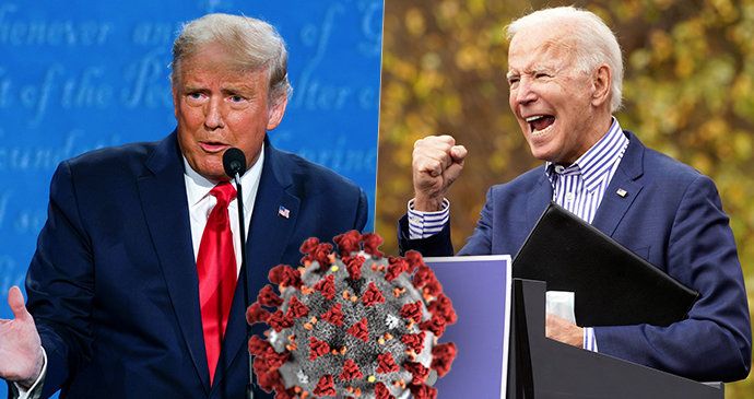 Biden chce pracovat i kvůli covidu, Trump ho nenechá.