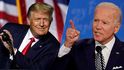 Donald Trump a Joe Biden. Jeden z nich bude příští čtyři roky řídit USA.