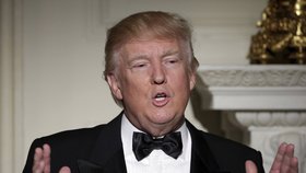 Trump v době předávání Oscarů hostil v Bílém domě slavnostní recepci.