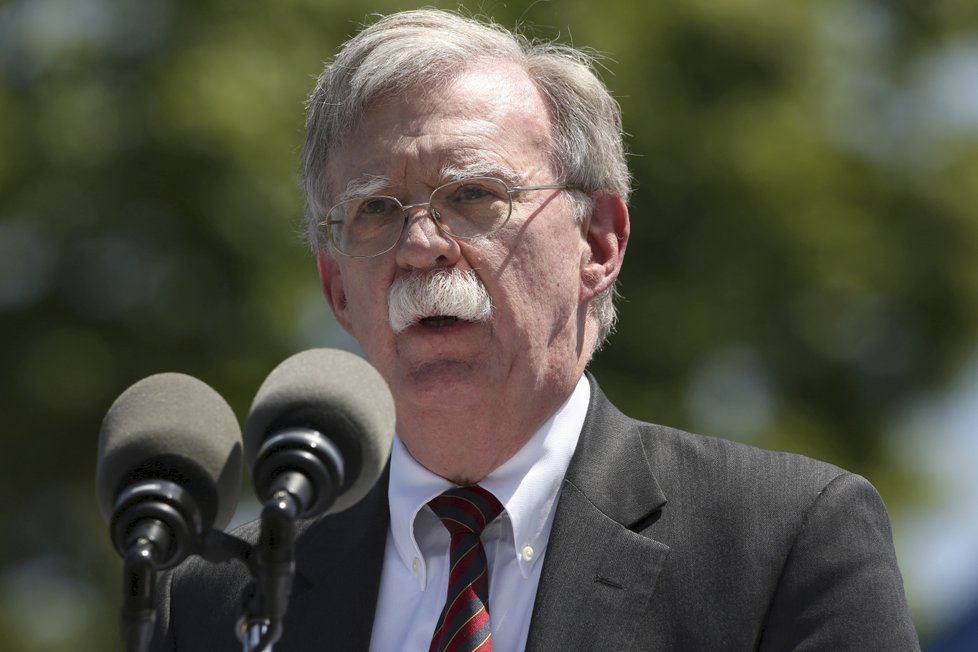 Trumpův bezpečnostního poradce John Bolton