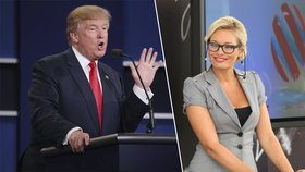 Donald Trump a Lucie Borhyová. Rozhodne o jejím osudu?