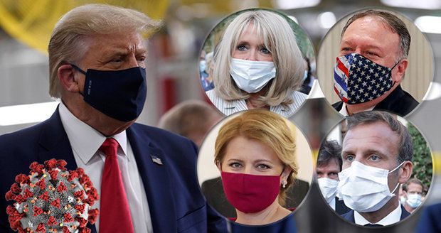 Politici i první dámy v souboji s virem: Jak se chrání Babiš, Čaputová nebo Trumpová?