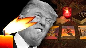 Americké čarodějnice zaklely Trumpa. Chtějí ho tak vypudit z úřadu