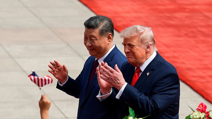 Donald Trump na návštěvě Číny, 14. 5. 2026 Donald Trump na návštěvě Číny, 14. 5. 2026