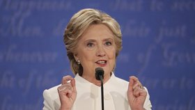 Třetí prezidentská debata: Hillary Clintonová