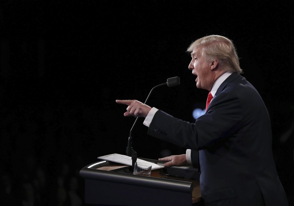 Třetí prezidentská debata: Donald Trump