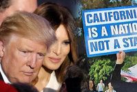 Kalifornie se po volbě Trumpa odtrhne od USA, chce petice. Ústava má mezeru