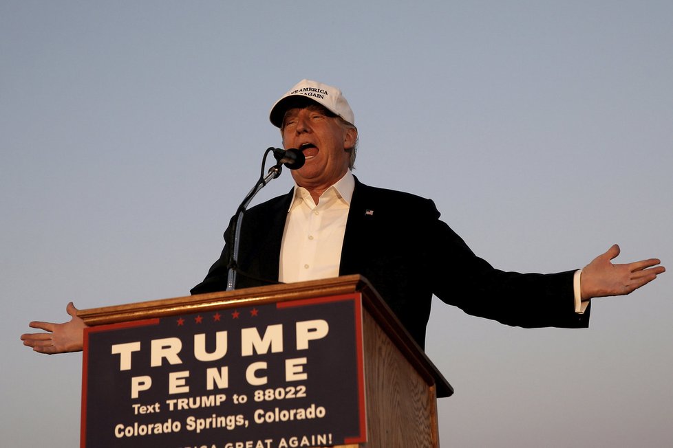 Trump se o výbuchu vyjádřil během své kampaně v Coloradu.