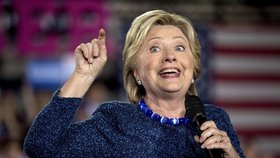 Hillary Clintonová promluvila v pátek na půdě střední školy v Iowě.