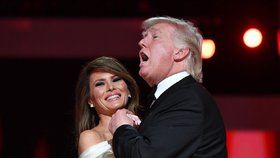 Melania a Donald Trump