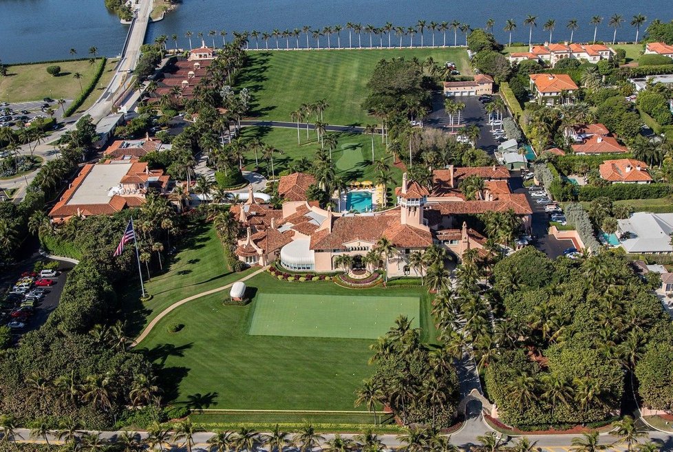 Trumpův resort Mar-a-Lago, kde měla vzniknout kompromitující nahrávka