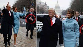 Bezpečnostní tajemství Trumpovy inaugurace: Hlídali ho bodyguardi s umělýma rukama?