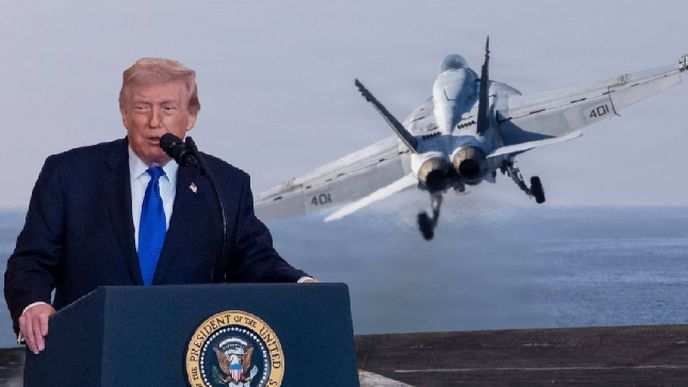 Trump: Údery můžou trvat měsíc. Trump: Údery můžou trvat měsíc.