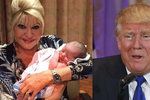 Exmanželka Donalda Trumpa Ivana si poprvé pochovala svého vnoučka Theodora.
