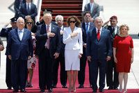 „Jste skvělí, milujeme vás.“ Trumpovi a Melanii lichotila žena premiéra Izraele