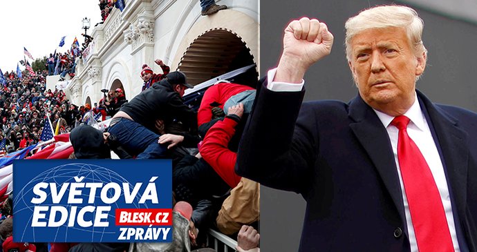 Podněcoval Trump útok na Kapitol?