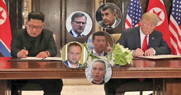 České politiky zaujal Trumpův tah na branku. Co říkají Babiš a spol. na summit s Kimem?