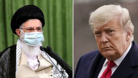 Íránský duchovní vůdce Alí Chameneí v roušce (12.7.2020), Bývalý prezident USA Donald Trump