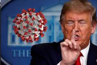 Trumpova „léčba“ světlem a dezinfekcí. Prezident potěšil konspirátory, vědci se „chytají za hlavu“
