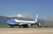 Modifikovaný prezidentský Boeing 747.