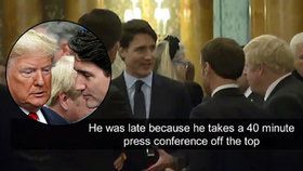 „Je falešný!“ řekl Trump o kanadském premiérovi. S Macronem si z něj dělali legraci