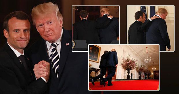 Trump řešil odchod Američanů ze Sýrie, Macron se ho důvěrně a dlouho držel