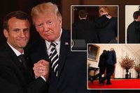 Trump řešil odchod Američanů ze Sýrie, Macron se ho důvěrně a dlouho držel