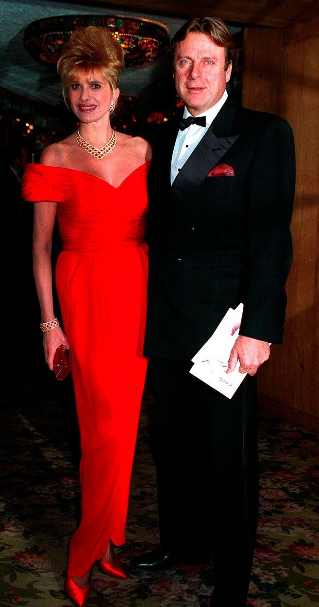 Ivana Trumpová a její třetí manžel Riccardo Mazzucchelli. 