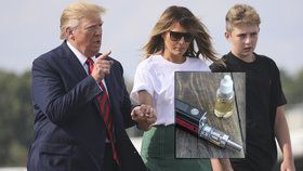 Trump mluvil o synovi, jako by nebyl jeho. Dopřál si Barron (13) e-cigaretu? 