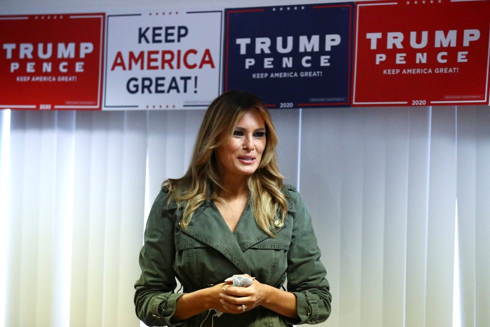 Bývalá první dáma USA Melania Trumpová.