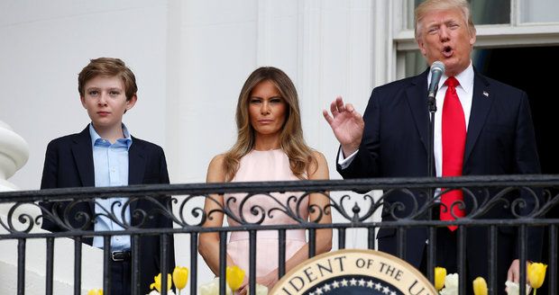 Trumpovi dorazila rodina: Melania se i se synem přestěhovala do Bílého domu