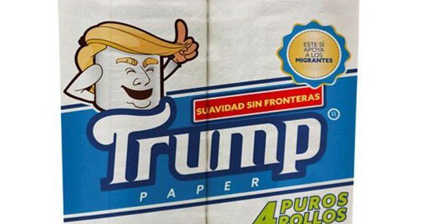 „Měkkost bez hranic“: Mexičané začnou vyrábět toaletní papír značky Trump