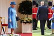 Královský trapas: Trump Alžbětě II. zatarasil cestu, musela kolem