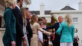 Americký prezident Donald Trump na návštěvě v Irsku (12.9.2026