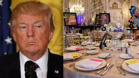 V luxusní rezidenci amerického prezidenta Donalda Trumpa Mar-a-Lago na Floridě našli závadné a nebezpečné jídlo.