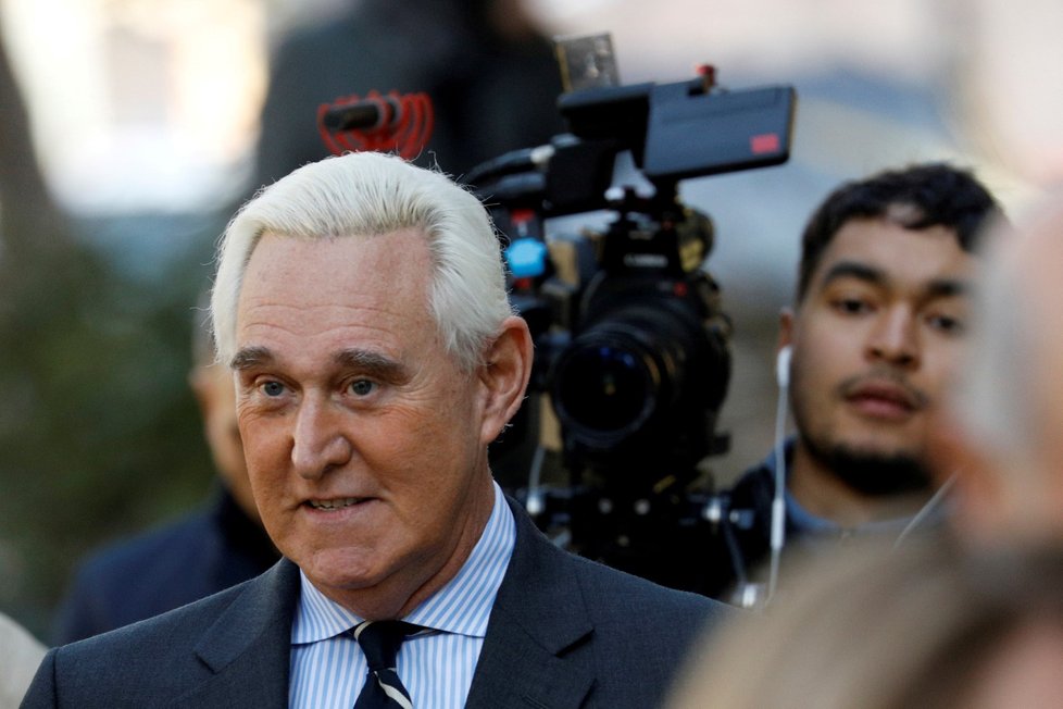 Dlouholetý přítel a bývalý poradce prezidenta Donalda Trumpa Roger Stone