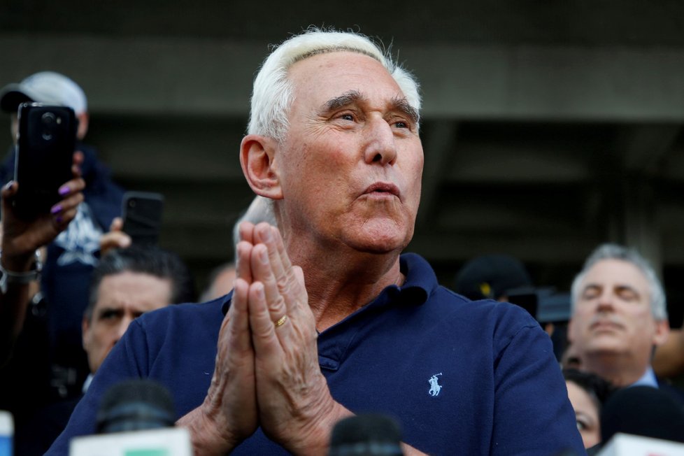 Dlouholetý přítel a bývalý poradce prezidenta Donalda Trumpa Roger Stone