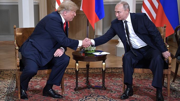 Summit Vladimira Putina s Donaldem Trumpem v Helsinkách, 2018 - ilustrační snímek