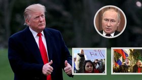 Exprezident USA Donald Trump pěl chválu na Putina. Vzpomněl si i na svá jednání s ruským prezidentem a vyzdvihl jejich přátelství (23. 2. 2022)